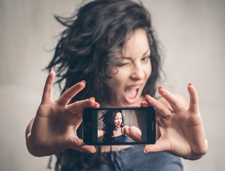 Selfie-Menschen