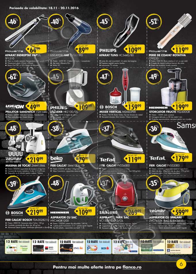 Catalogul de reduceri Flanco Black Friday 2016 iDevice.ro