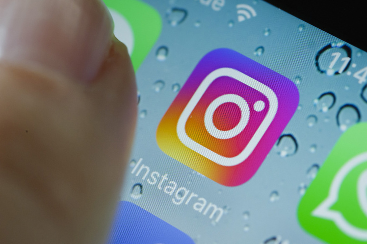 capture d'écran Instagram