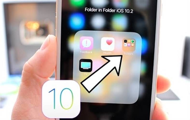 iOS 10.2, folder, iPhone, iPad, wideo, aplikacje, Apple