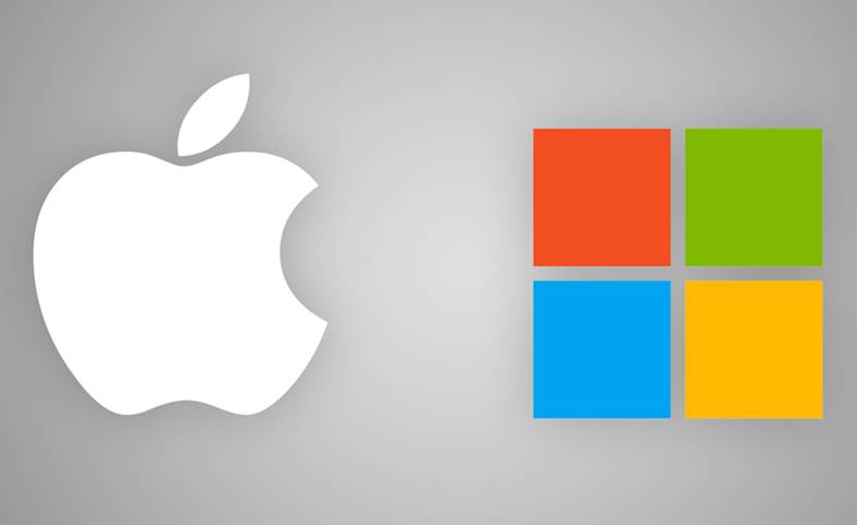 caída-de-ventas-de-apple-microsoft