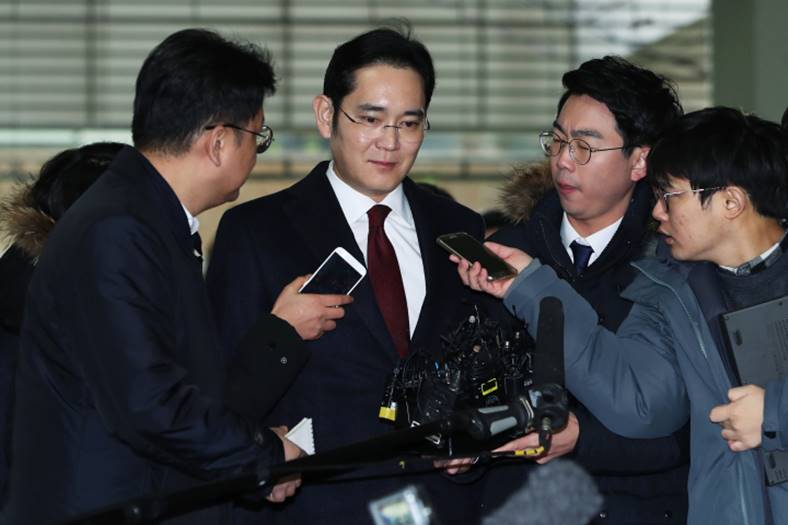 odmowa aresztowania szefa Samsunga