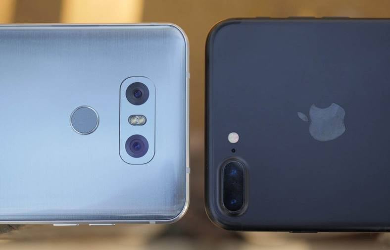 LG G6 vs iPhone 7 plus