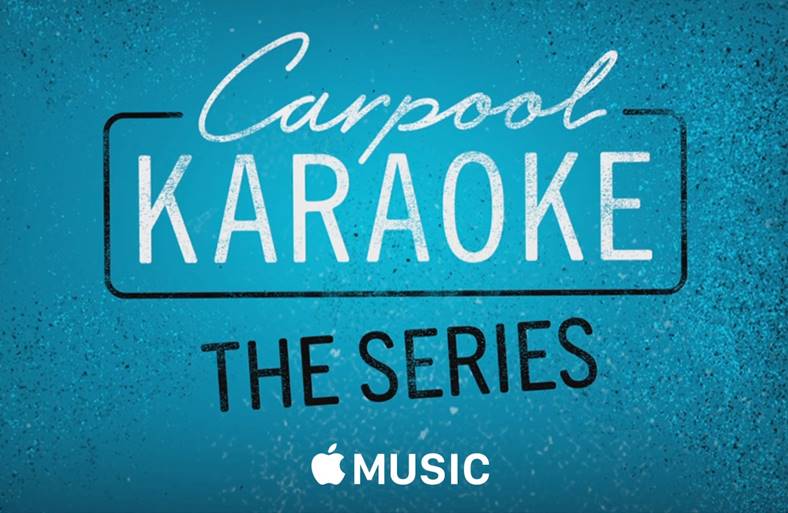 carpool karaoke musica di mele