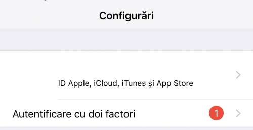 ios 10.3 autentificare 2 pasi apple id