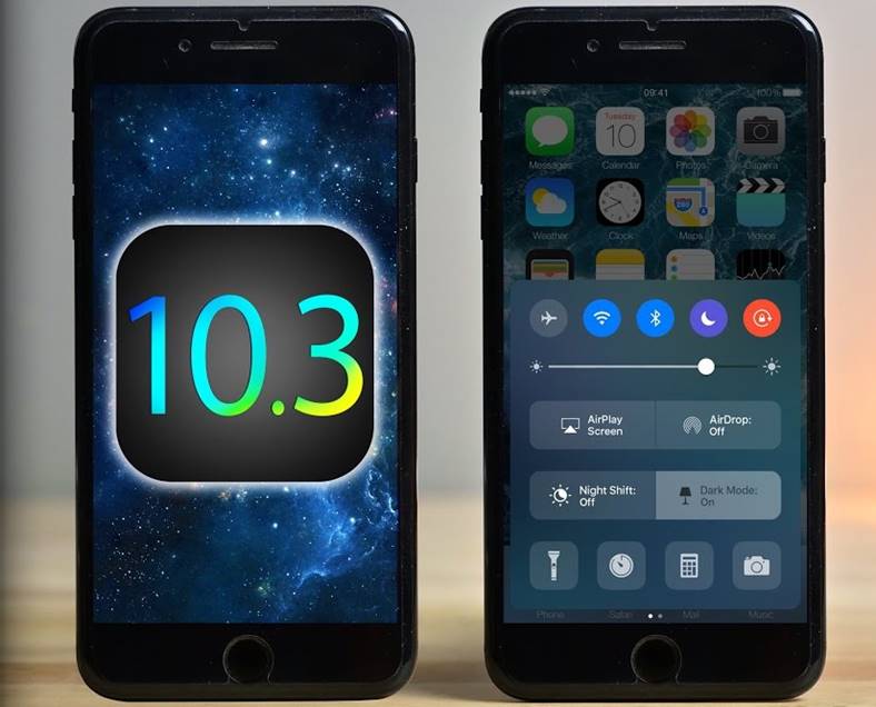 installation d'iOS 10.3 bêta publique 3