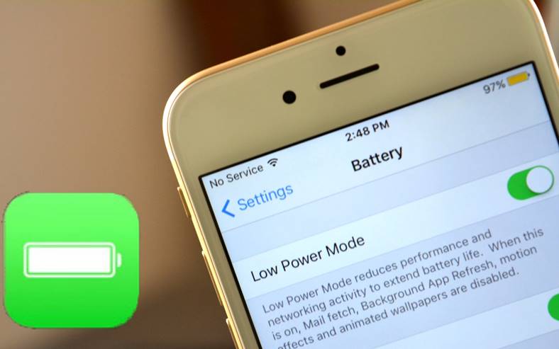 iphone low power mode personalizare