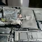 batería quemada macbook pro
