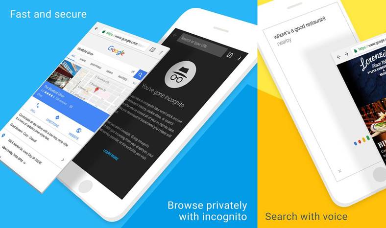 Novità sull'iphone di Google Chrome