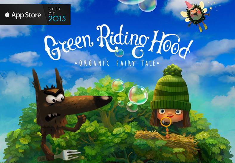 Green Riding Hood iphone