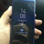 Samsung Galaxy S8 funktionell blå
