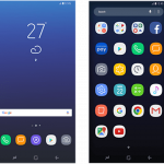 Samsung Galaxy S8 interface 1