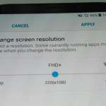 Risoluzione dello schermo del Samsung Galaxy S8