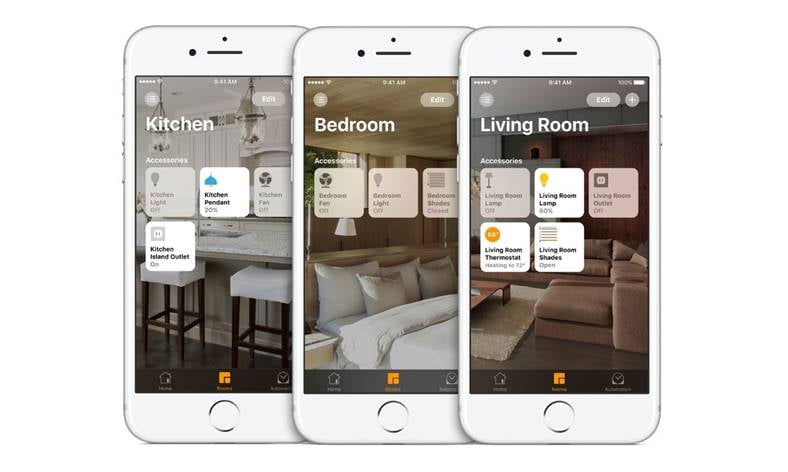 Apple smart home iphone homekit