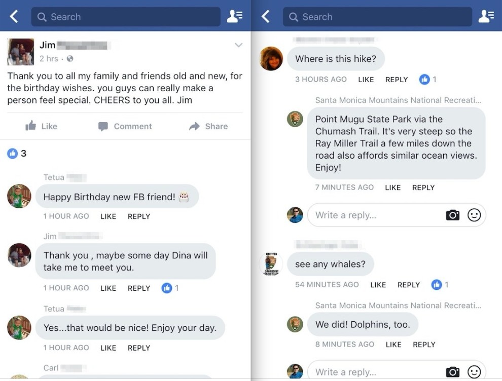 facebook kommentar interface