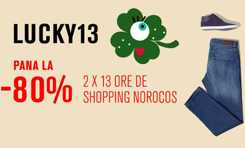 Fashion Days: Lucky 13 cu 80% reducere | iDevice.ro