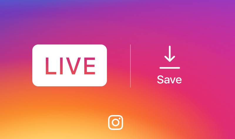 instagram salvare live