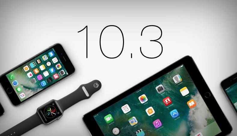 performances d'iOS 10.3 bêta 7