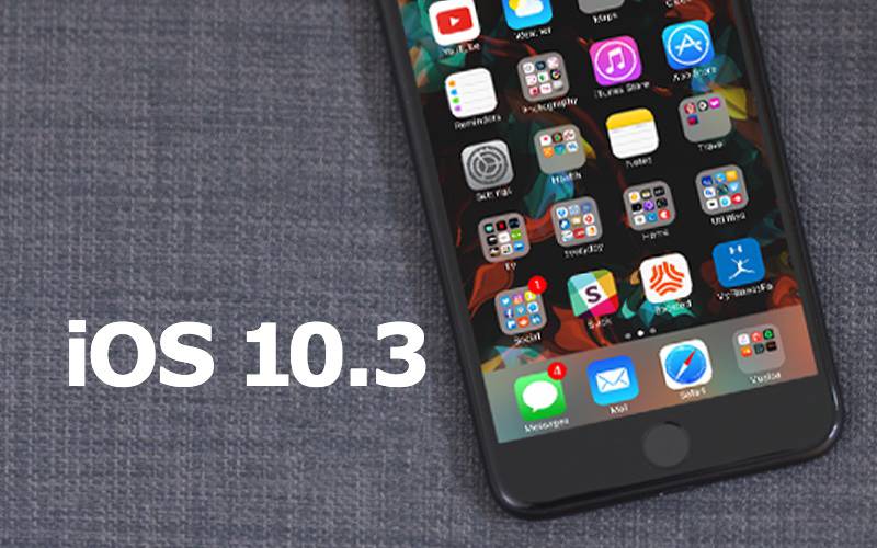iOS 10.3-uitgave