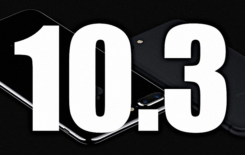 Leistung von iOS 10.3