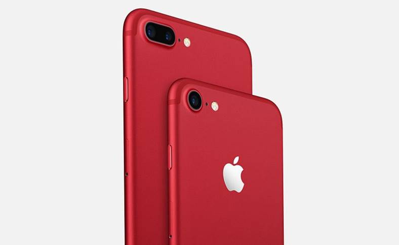 Lancio dell'iPhone 7 rosso in Romania