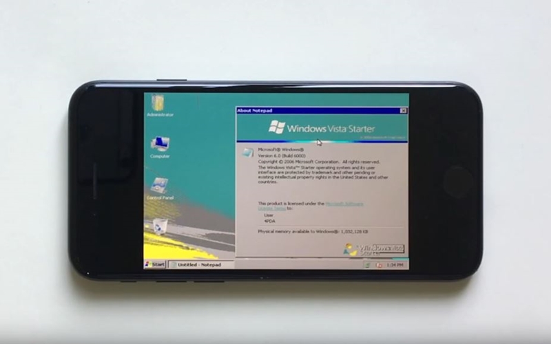 iPhone 7 Windows Vista