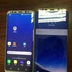 Images : samsung galaxy s8 blanc et or