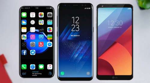 samsung galaxy s8 ligner iphone 8