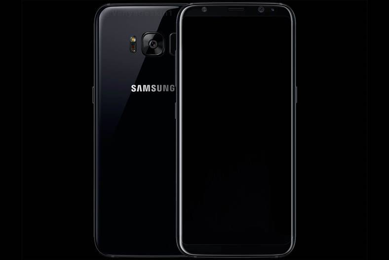 Verkauf der Bildschirmauflösung des Samsung Galaxy S8