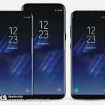 officiële persfoto's van de Samsung Galaxy S8