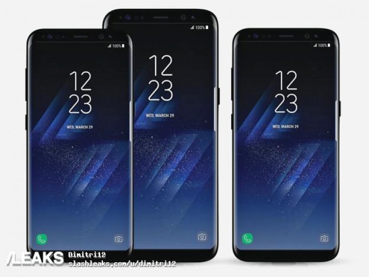 Images de presse officielles du Samsung Galaxy S8