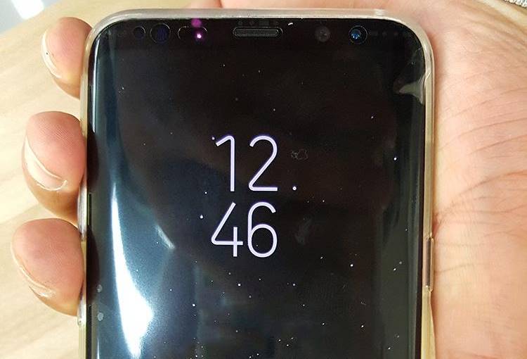 samsung galaxy s8 kolsvart midnattssvart