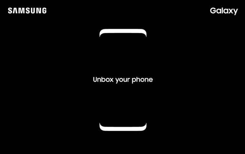 Pre-orderversie van de Samsung Galaxy S8