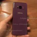 Samsung Galaxy S8 violett