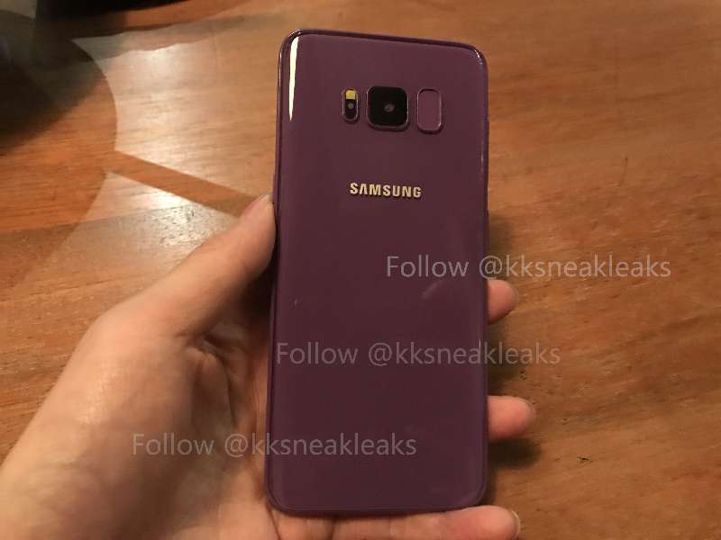 Samsung Galaxy S8 viola