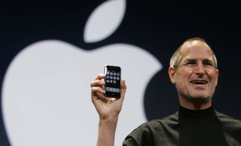 steve jobs iphone 2007 præsentation