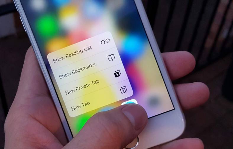 3d touch appar för iPhone 7