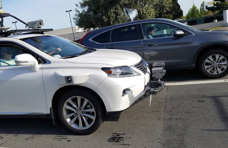 Bilder zur autonomen Führung von Apple-Autos