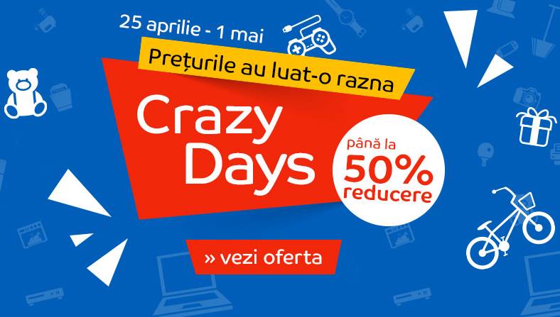 eMAG Crazy Days discounts