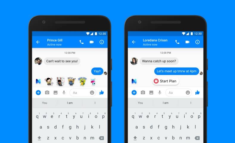 facebook messenger assistent M