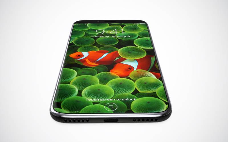 hazaña conceptual del iPhone 8 x