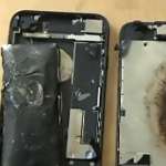 Esplosione della batteria dell'iPhone 7 3