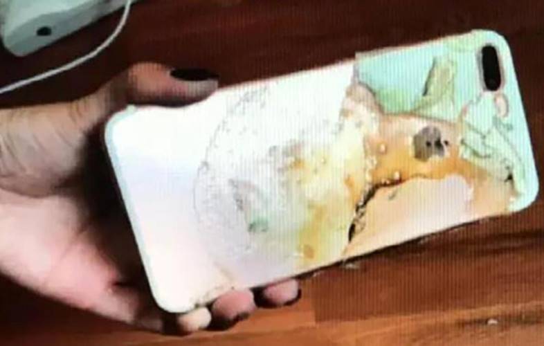 iPhone 7 plus hazaña de explosión china