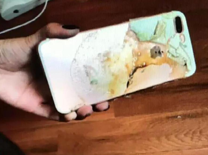 iphone 7 plus eksplozja w Chinach