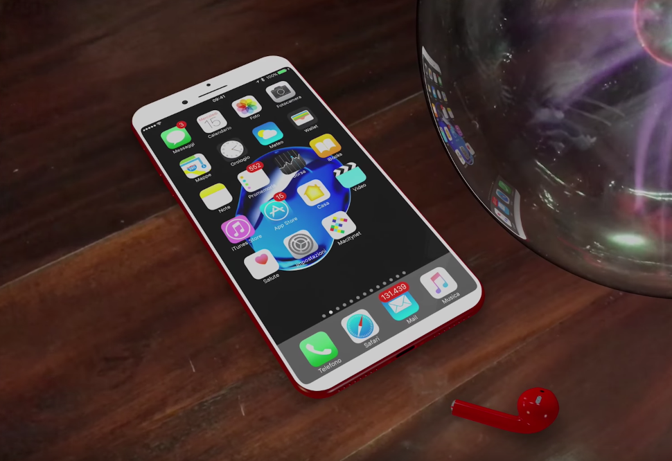iPhone 8 concept homeknop 1