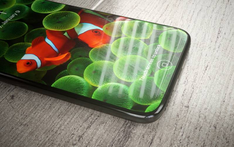 iphone 8 hermoso concepto manzana