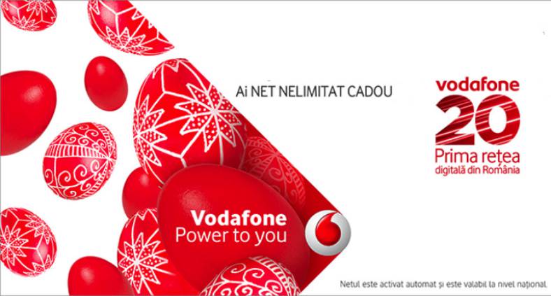 pâtes Internet gratuites Vodafone