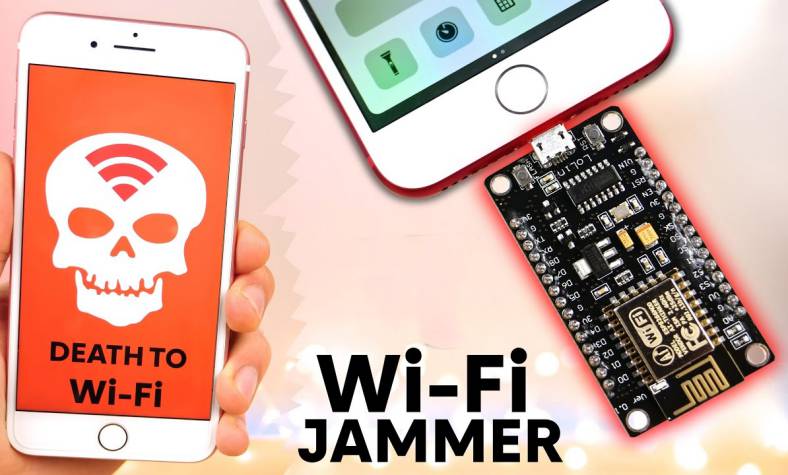 wi-fi jamming mobile phone