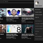 youtube dark mode interfata