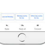 GMail smart reply iPhon